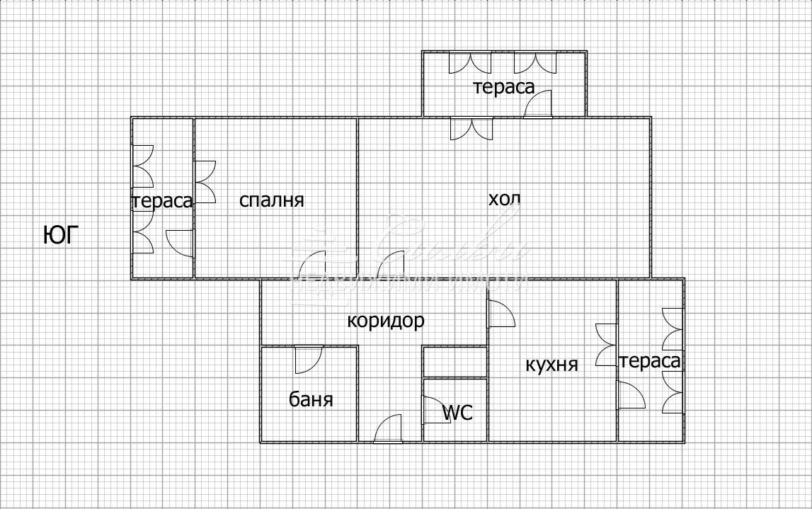 Двустаен ТУХЛЕН апартамент - кв.Добруджански