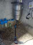 Bazin hidrofor inox din butoi de bere 50L