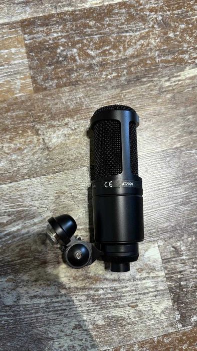 Microfon Audio-Technica AT2020 +  Căști JVC – Pachet studio