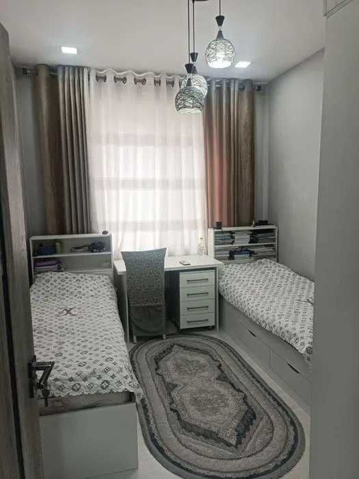 3-комнатная паркентский 65 м², евроремонт, кирпичный дом, эт.2/9!`