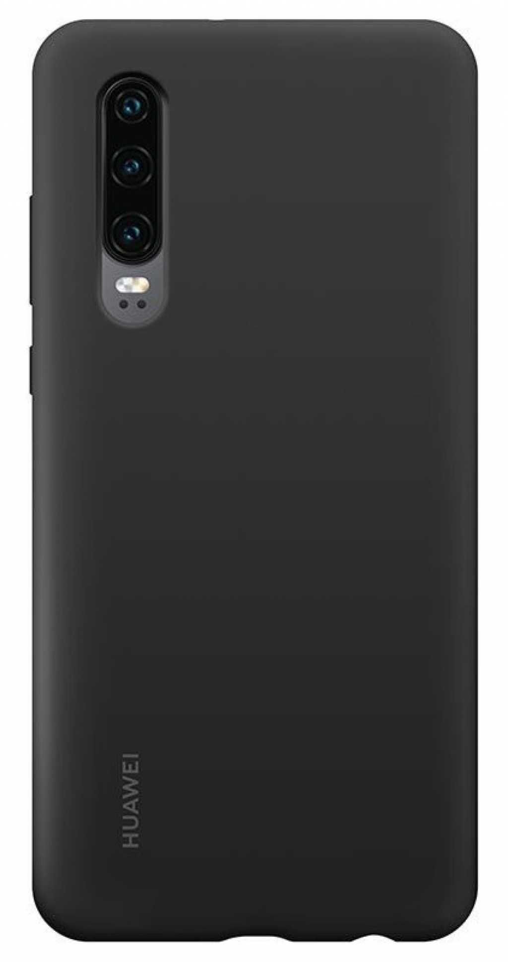 Huawei Silicone Case оригинален силиконов калъф за Huawei P30 черен