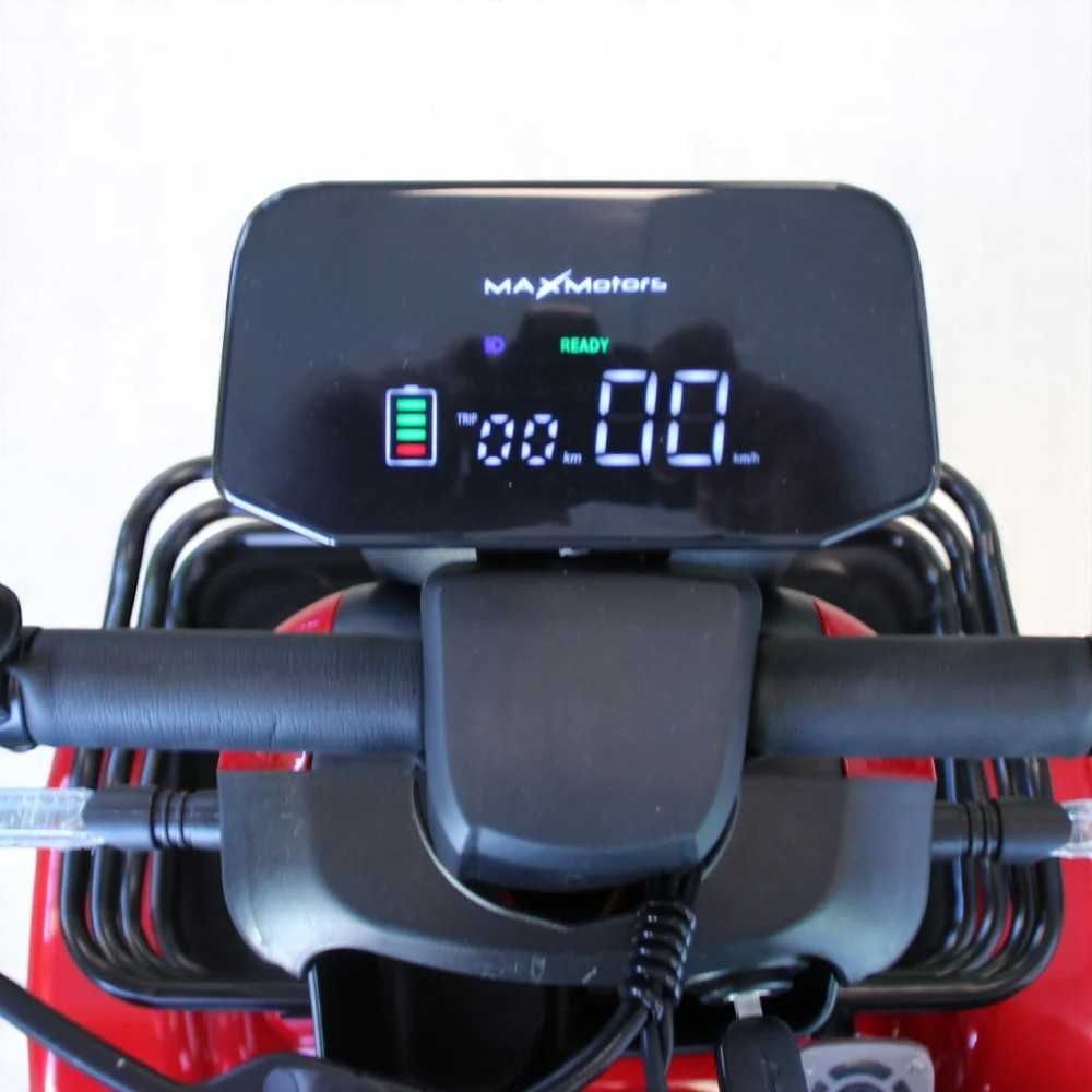 Електрическа триместна четириколка MaxMotors Х4 1500W - RED