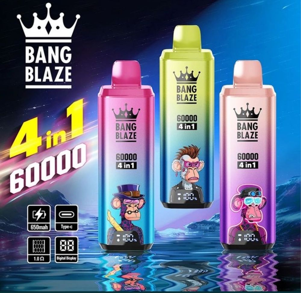Vape bang blaze 4 in 1  60.000puffs