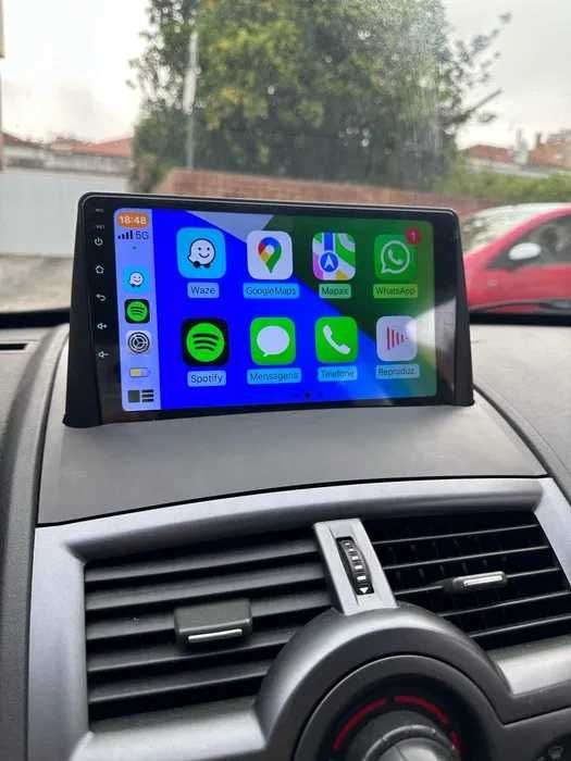 Navigatie GPS Android Renault Megane 2 CarPlay QLed WIFI 1-8GB + CADOU