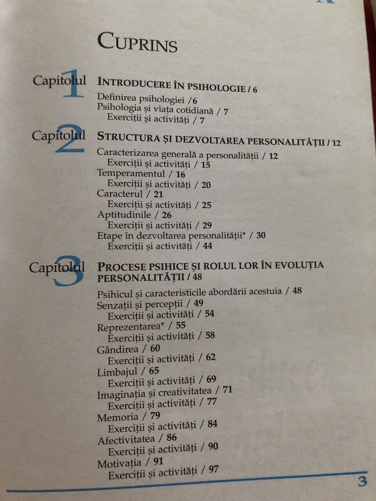 Manuale pentru psihologie clasa a X a