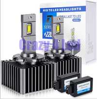 Kit conversie HID to LED D1S/R D2S/R D3S/R D4S/R D5S plug and play 40w