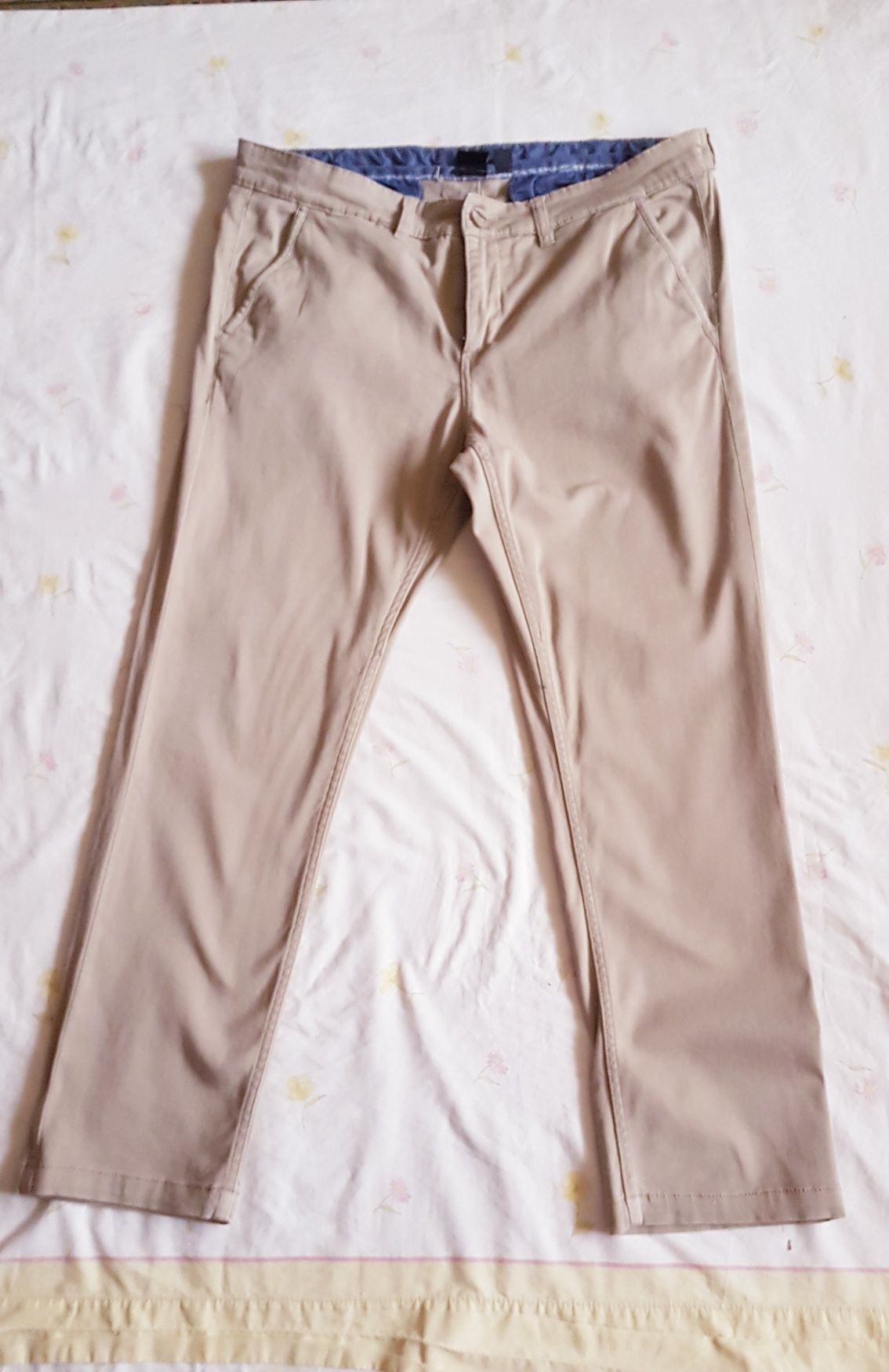 Pantaloni bumbac barbati mar.54 talie 102 cm-