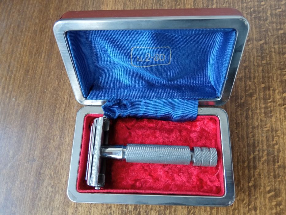 Винтидж метална самобръсначка