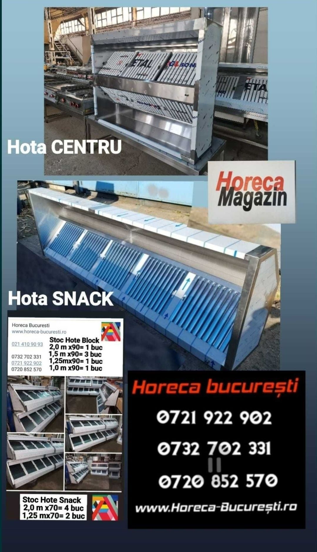 HOTA Inox Petete - FABRICA / HOTA Inox CENTRU / HOTA Snack si Block /
