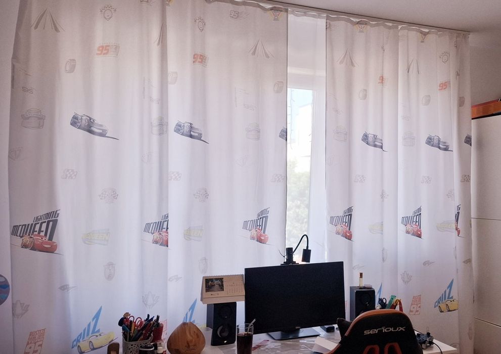 Draperie copii Cars