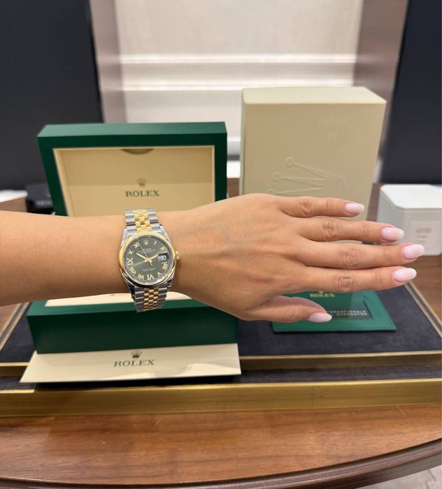 Rolex Datejust 36 mm steel and yellow gold