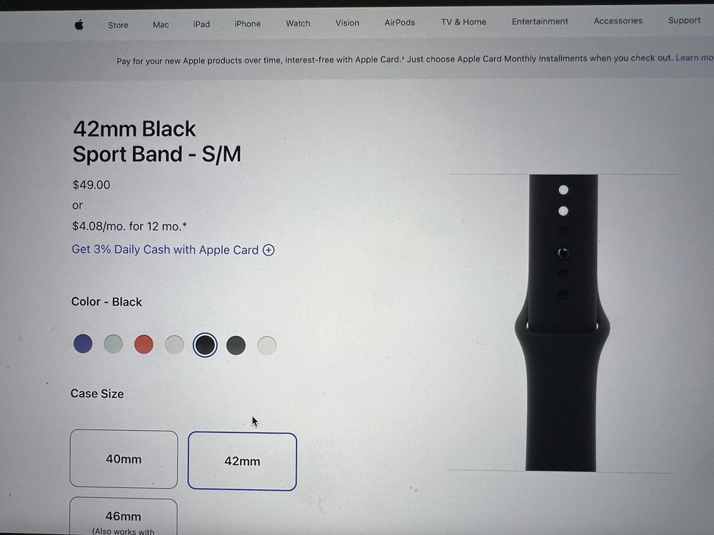 Apple watch 10 42mm ремешок
