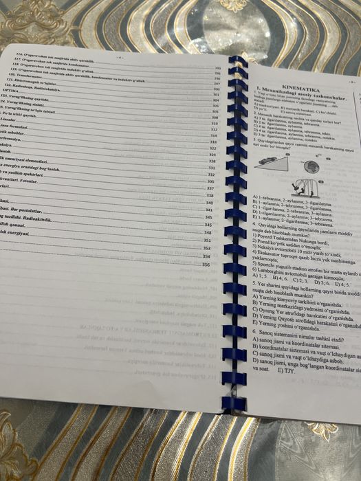 Fizikadan to’plam barcha mavzular + sovg’a fizika variant kitobcha