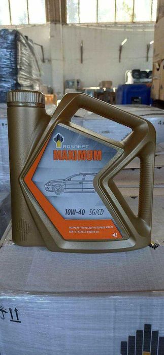 Моторное масло ROSNEFT MAXIMUM 15W40 SG/CD 5л (Первые руки)