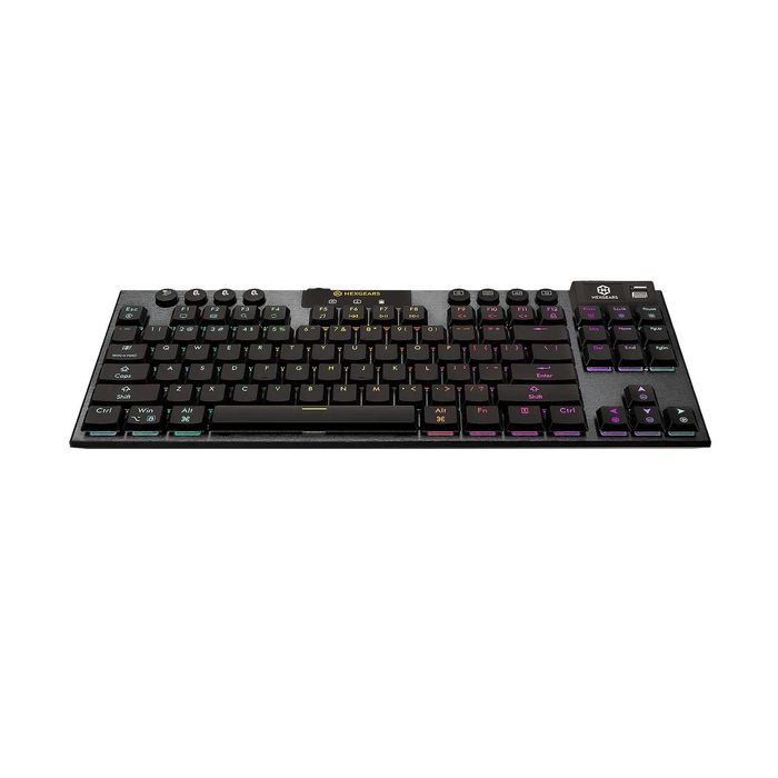 Tastatura mecanica wireless low profile Hexgears Immersion A3 TKL, RGB
