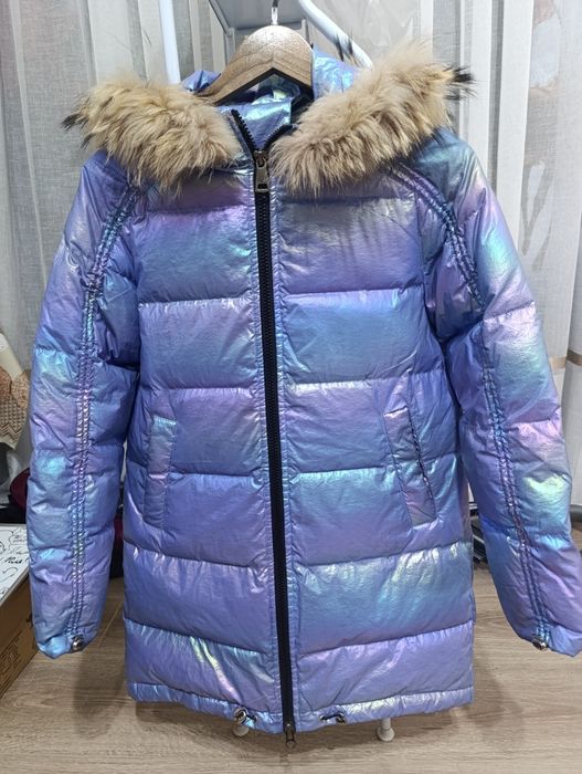 Зимняя куртка для девочки рост 150