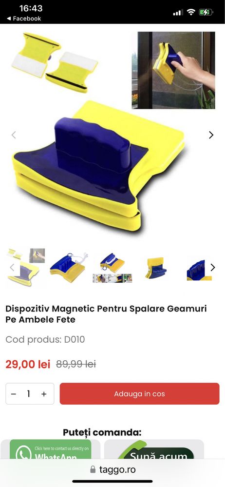 Spalator de geamuri absolut nou