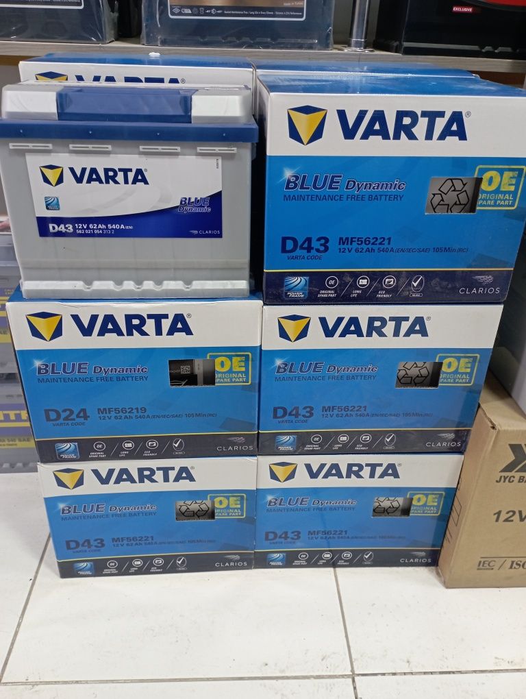 Акумлатор Аккумулятор Akumlator Akumlyator VARTA 24/7 Хизматамиз