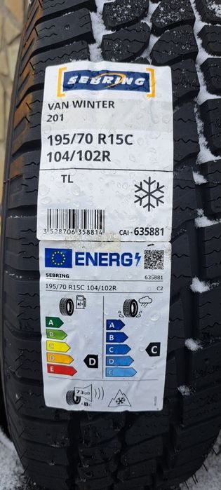 195 70 R15C Anvelopă Sebring Iarnă 195 70 15 Cauciucuri Michelin Noi