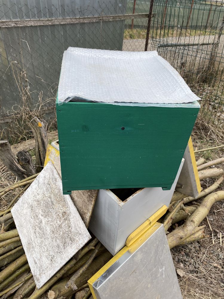 Stup cu 10 rame 1/1 si 2 magazie de 1/2