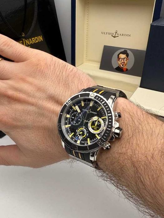 ulysse nardin maxi-marine сребро/колекция