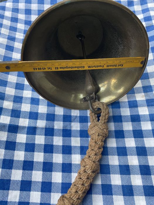 Clopot de alama marinaresc masiv