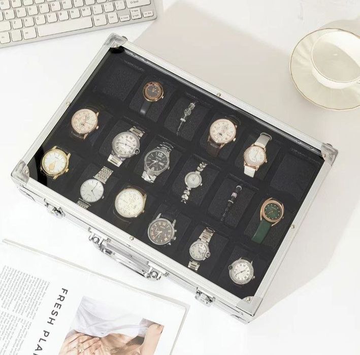 Шкатулка кейс для часов и украшений