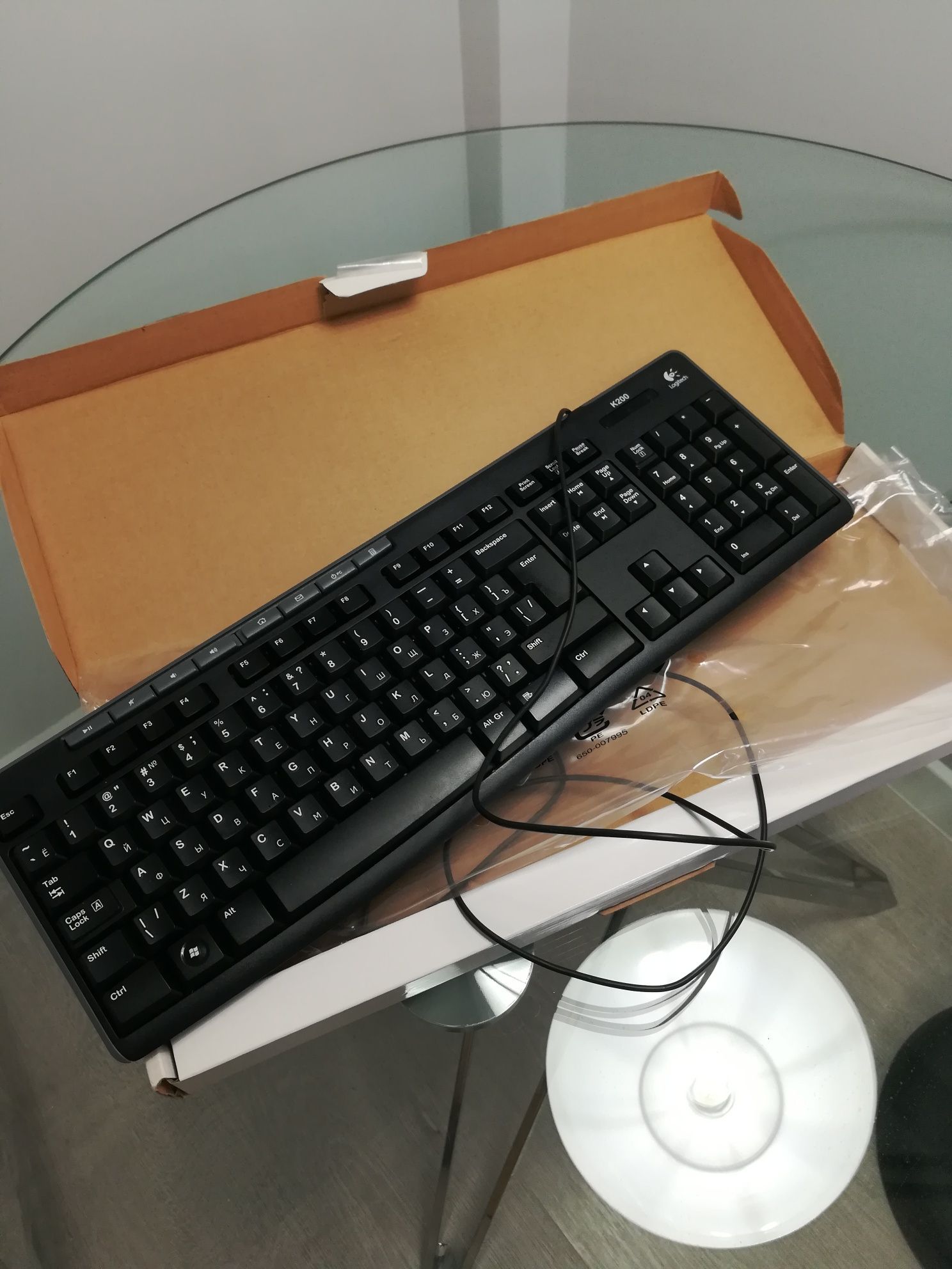 Клавиатура Logitech K200