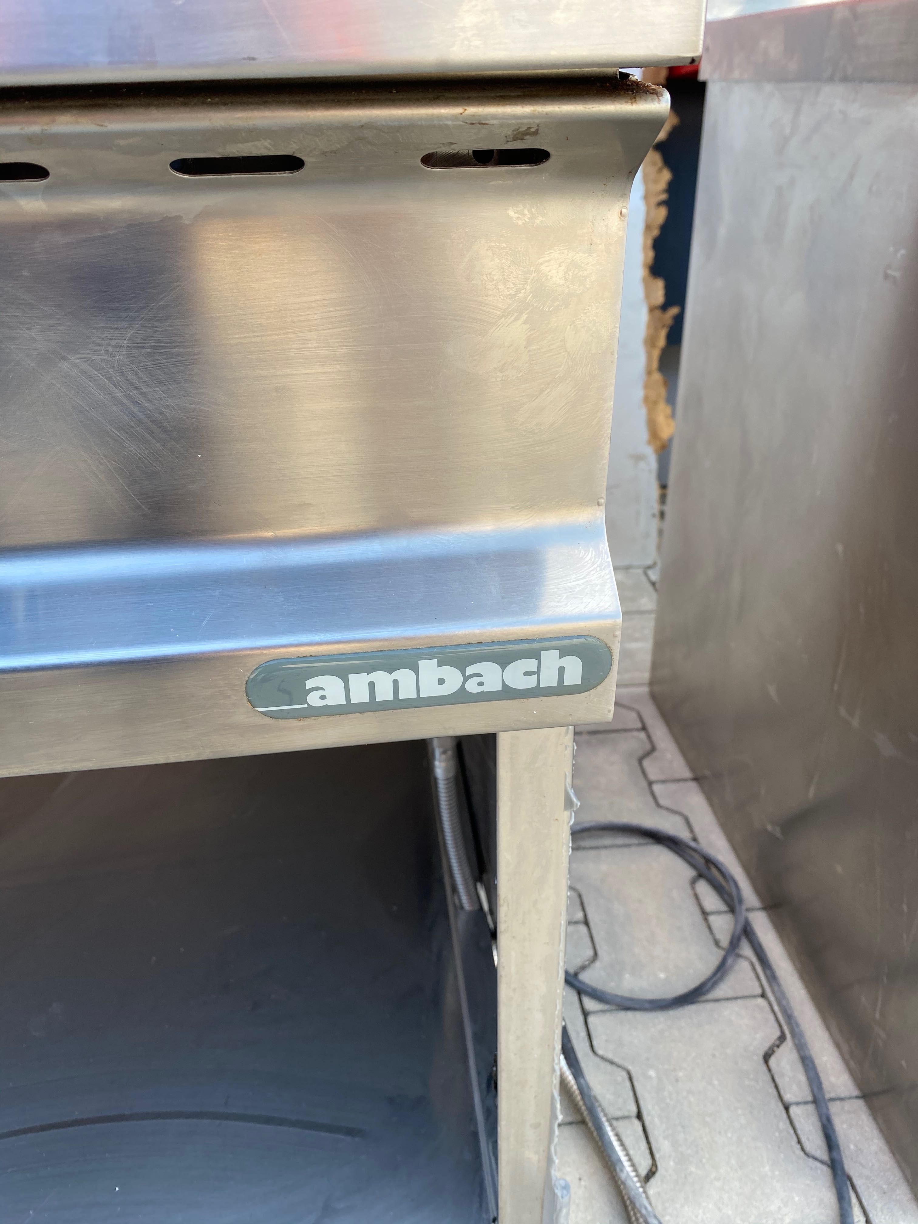 Професионална газова печка AMBACH