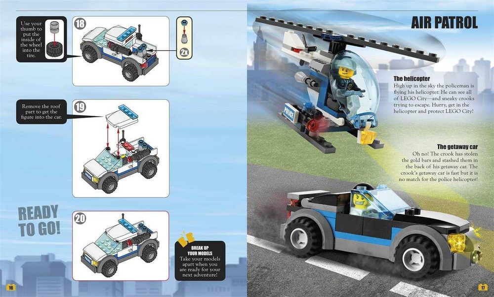 Конструктори книги LEGO Atlantis и City - Лего под формата на книга