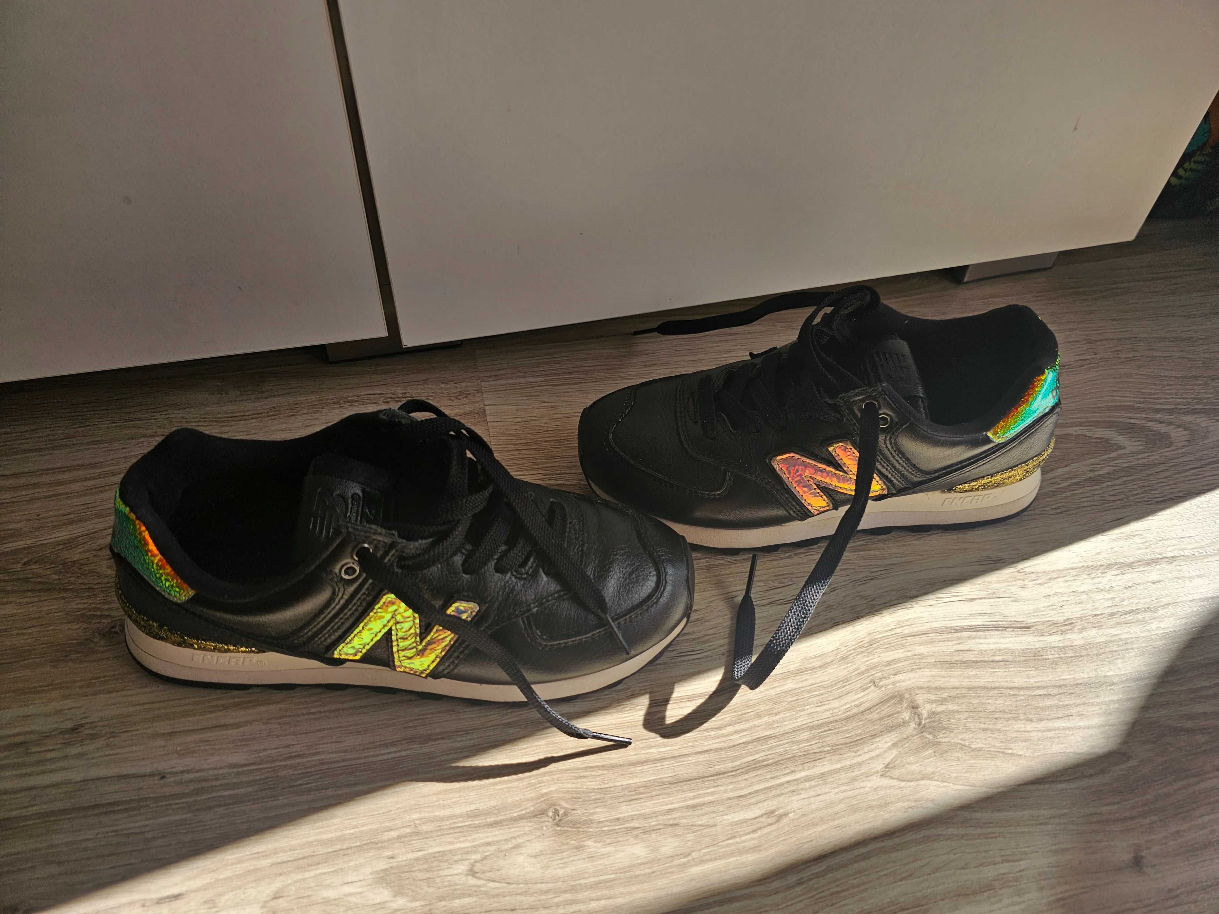 Кожени маратонки New Balance. р. 37 23,5 см