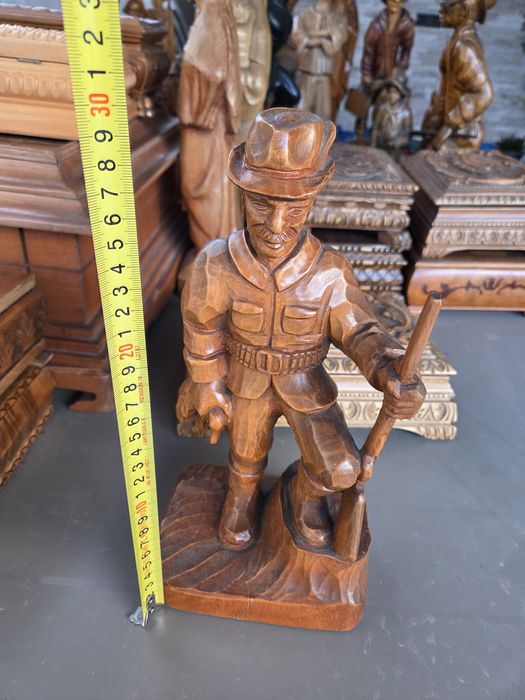 Statuete lemn rustic/tradițional