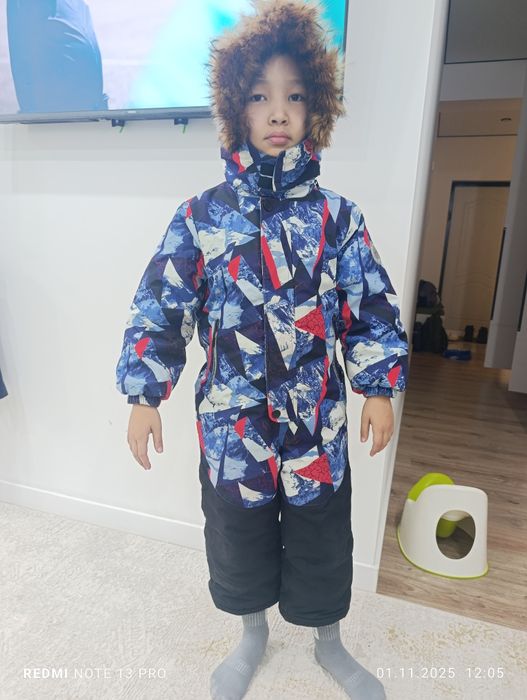 Комбенизон зимний для мальчика