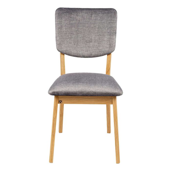 Scaun dining lemn de stejar, MARY, 88x50x44 cm