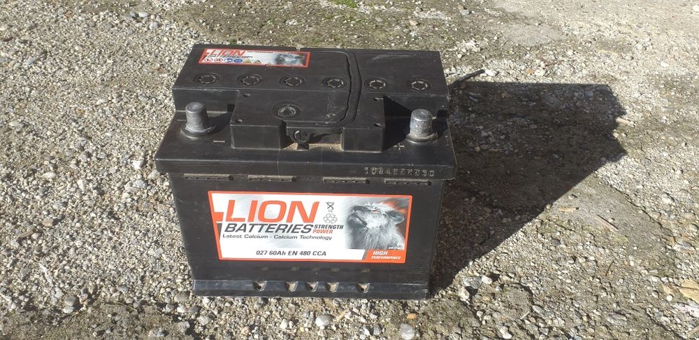 Baterie Auto Lion  12 v 60 Ah 480A