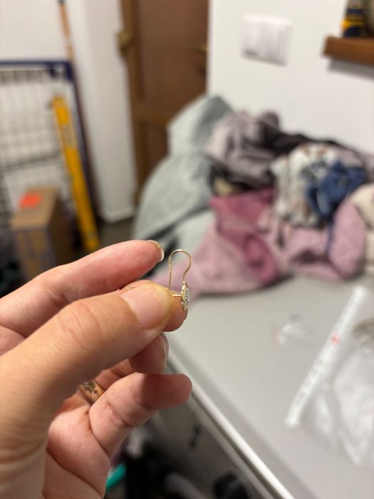 Cercei AUT fetita nou cu eticheta si certificat de garantie