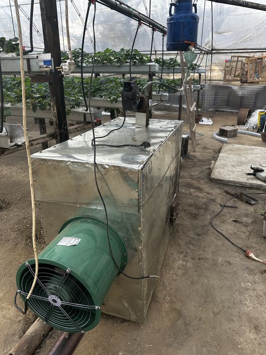 Issiqxona uchun atrabon pech