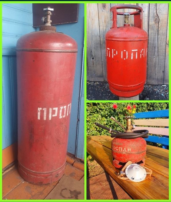 Продажа Газовых баллонов (50,27,5литров)