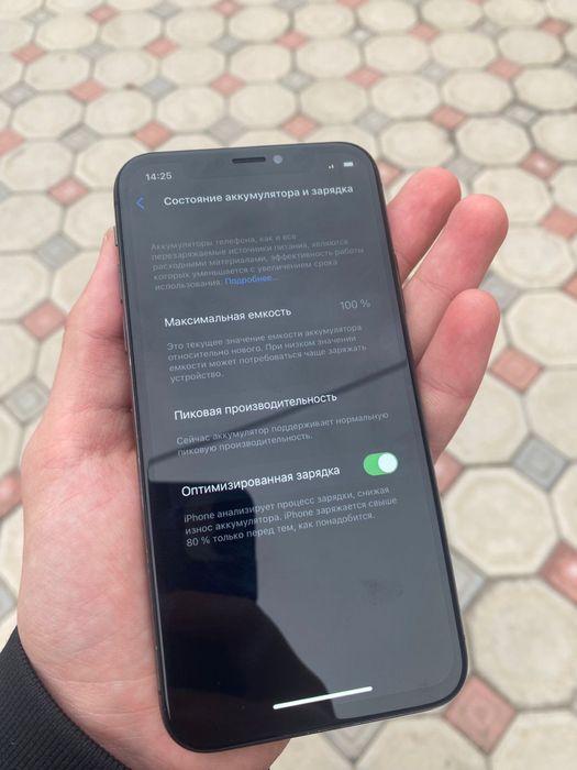 айфон х 256гб 100%акб