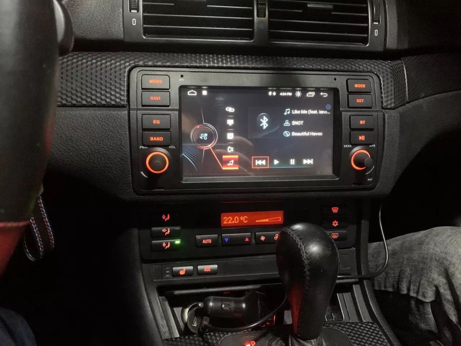 Navigatie GPS Android Dedicata BMW E46 - Android 15 1-12GB Ram CarPlay