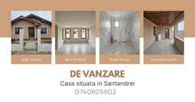 Casa noua finisata, de vanzare, situata in Santandrei Oradea !