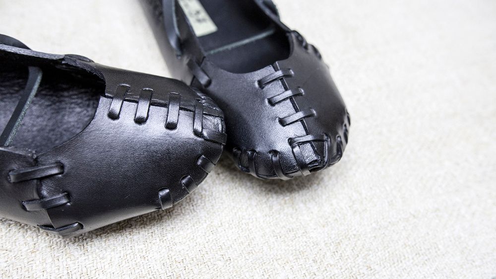 Opinci din Piele Popular Brau IE Dansuri Serbare Copi