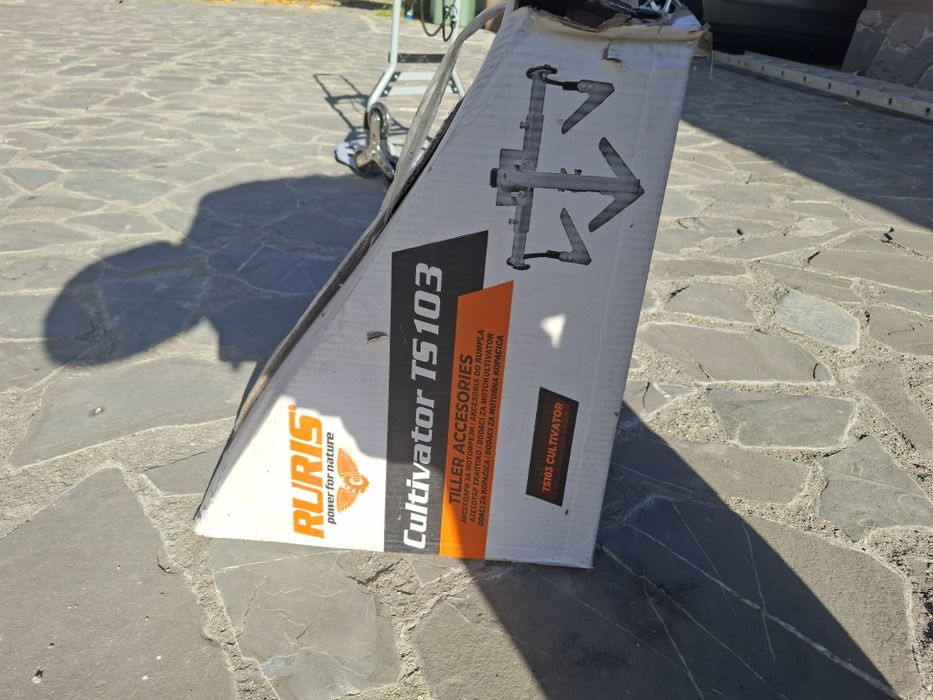 Cultivator, dispozitiv scos cartofi si bilonat pentru motocultor