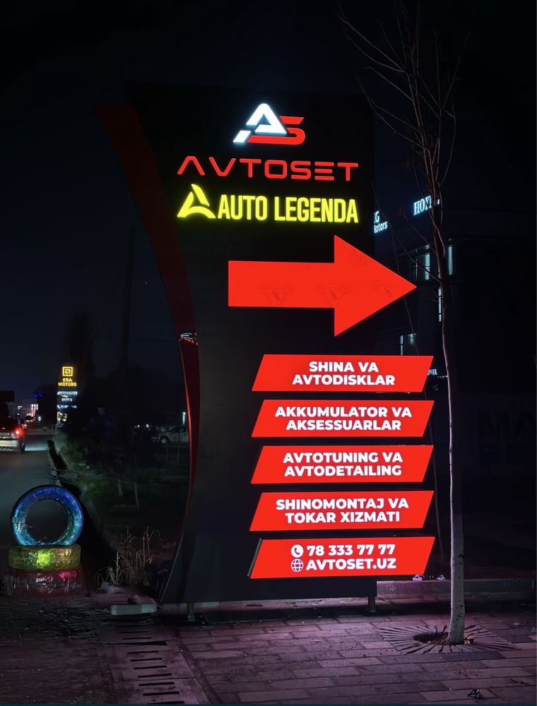 Reklama // sifatli va arzon TASHQI REKLAMALAR /  bizga ishoning