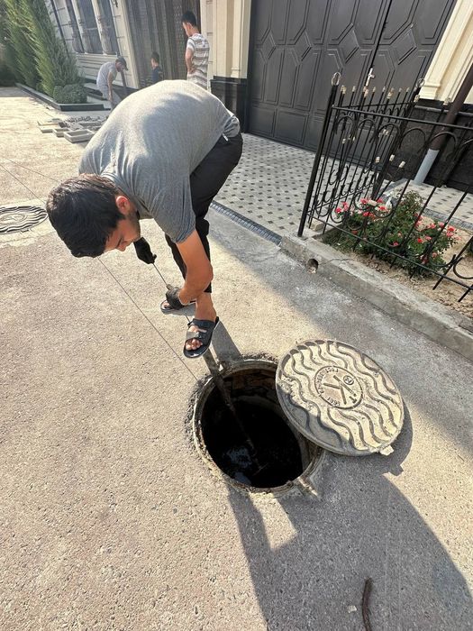 Kanalizatsiya tozalash hizmati 24/7 канализация