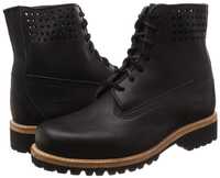 TIMBERLAND 6 inch 100% PREMIUM "Bare Naked" Black leather mens 43