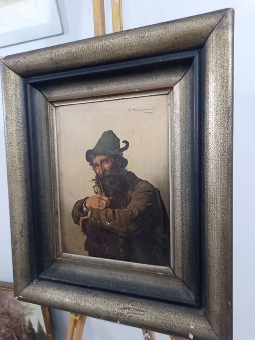 Антикварен Принт от Хуго Котшенрайтер (1854-1908)