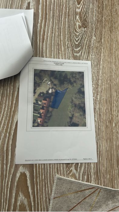 Teren 534 mp pentru casa pe str ghinzii 153