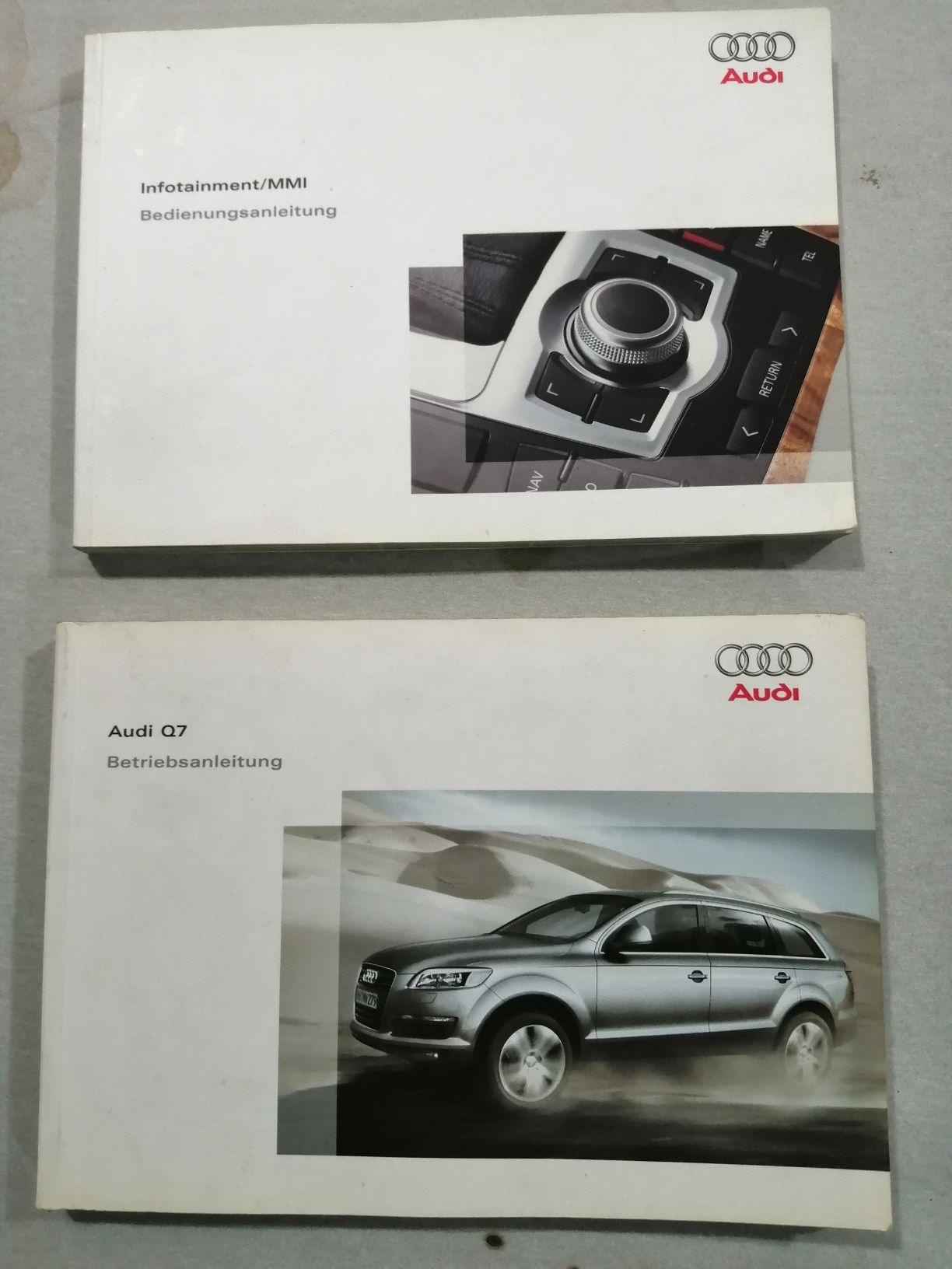 Vand Manual original Instructiuni de operare Audi Q7