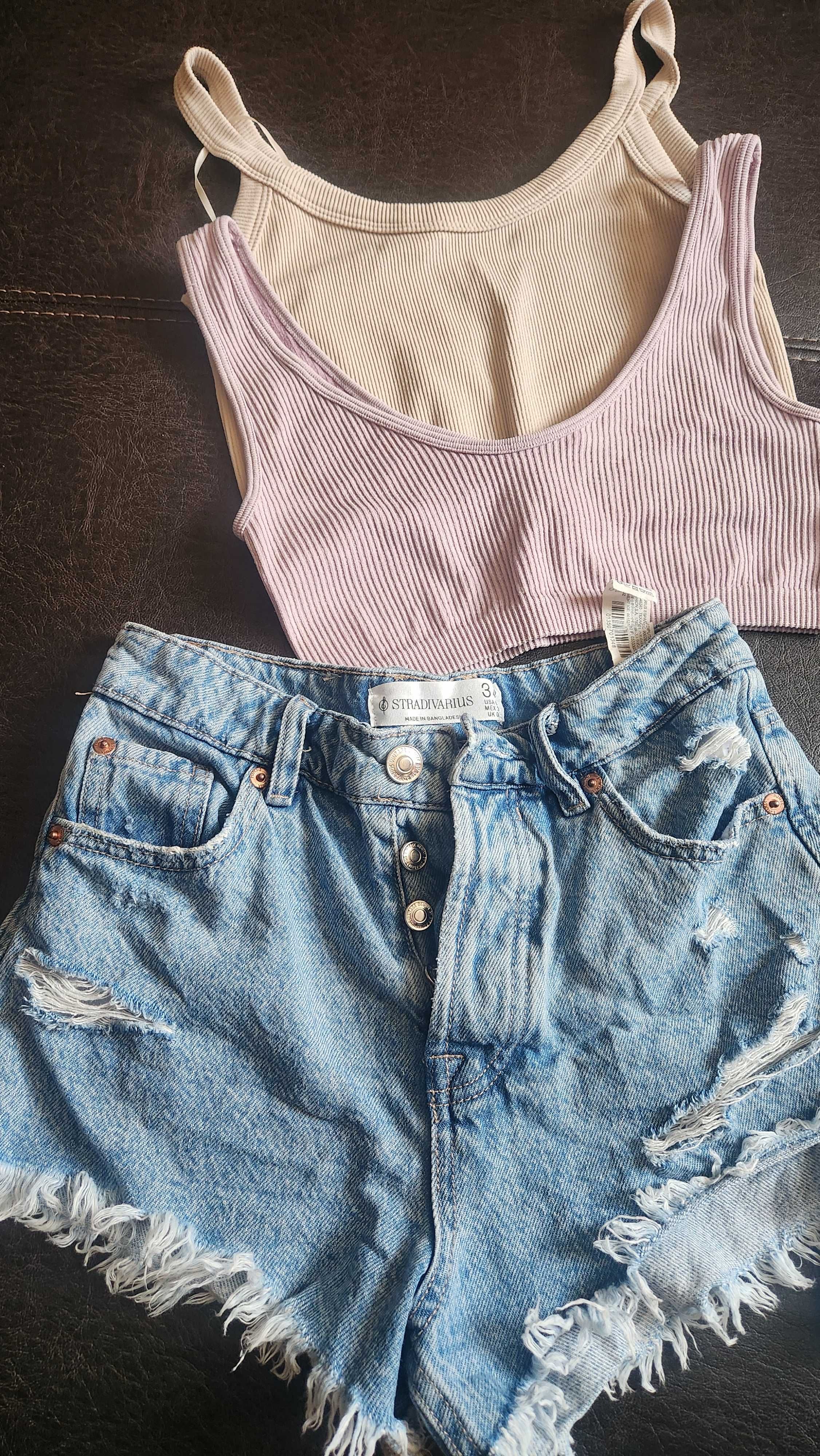 Zara, Stradivarius, HM къси панталони 34 размер хс с размер